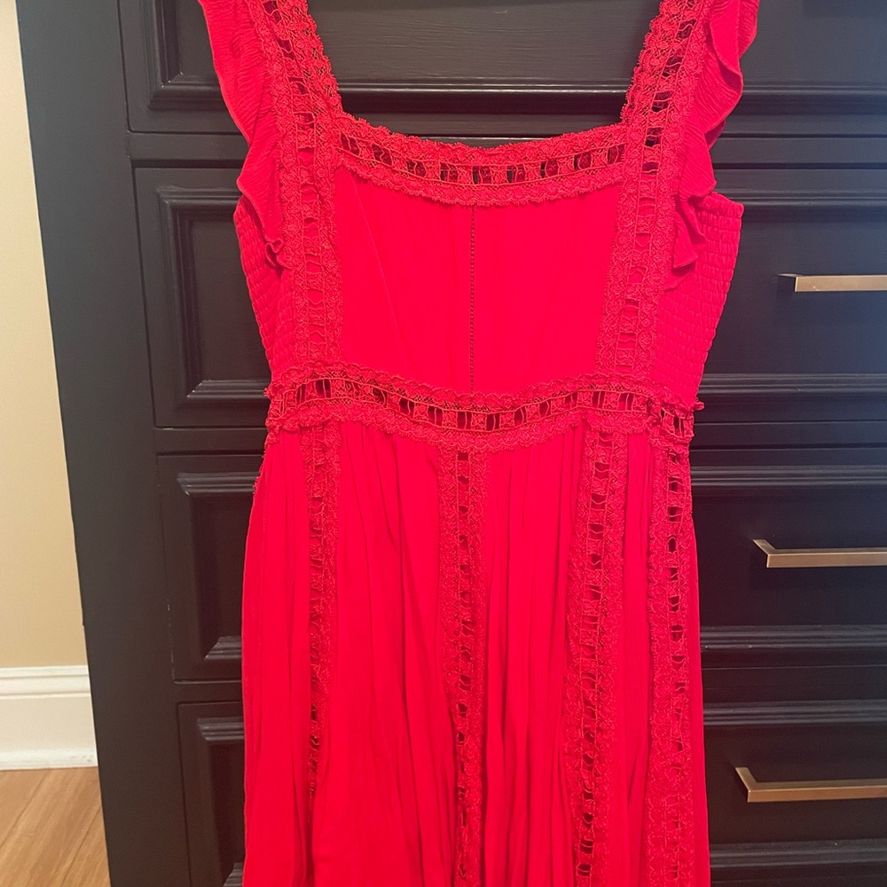 Buddy Love red dress
